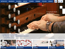 Tablet Screenshot of evangelisch-in-westfalen.de